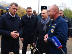 13.11.2025 Служба спасения г. Краснодара приняла участие в тактико-специальных учениях на территории Дворца спорта «Олимп». 